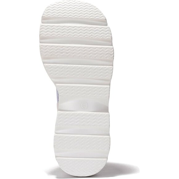 Women's White Chunky Block Heels Pointed Toe Leather Buckle Strap Retro Boots - Picture 9 of 9